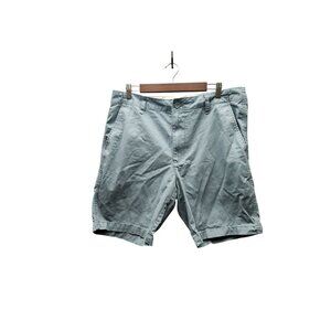 Old Navy Lived-In Straight Mens Shorts Size 36 Blue Cotton Blend Casual Wear